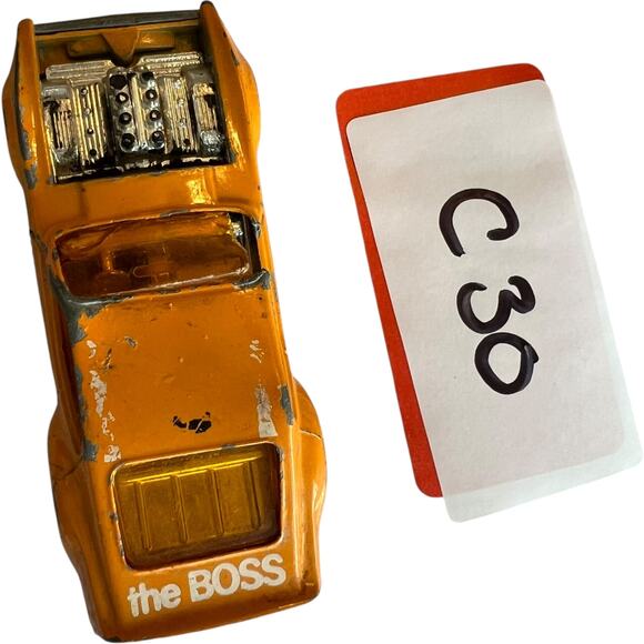 1972 Matchbox Superfast Boss Mustang - Vintage Diecast Muscle Car - Picture 8 of 8